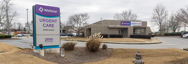 Entrance To Delk Road Urgent Care